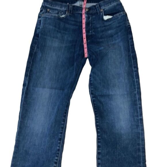 7 For All Mankind 7FAM Josefina Skinny Leg Denim Jeans Stretch Womens sz 27 - Picture 8 of 9